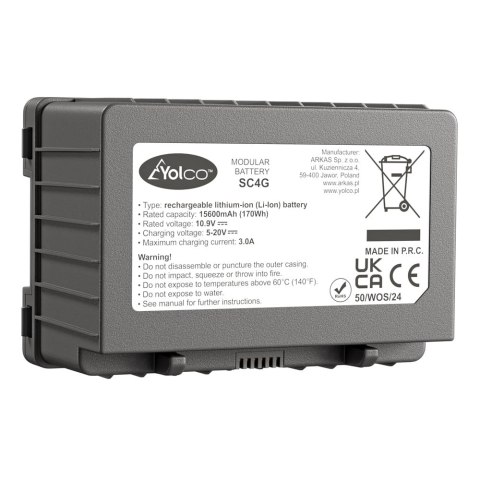 BATERIA MODUŁOWA DO LODÓWEK PRZENOŚNYCH YOLCO SC4G GREY BATERIA MODUŁOWA DO LODÓWEK PRZENOŚNYCH YOLCO SC4G GREY