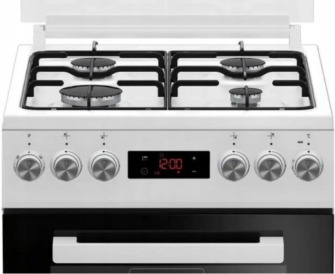 KUCHNIA GAZ ELEKTRYCZ. BEKO FSE52322DWD 55L Steam Shine Ruszty emalia Grill KUCHNIA GAZ ELEKTRYCZ. BEKO FSE52322DWD 55L Steam Shine Ruszty emalia Grill
