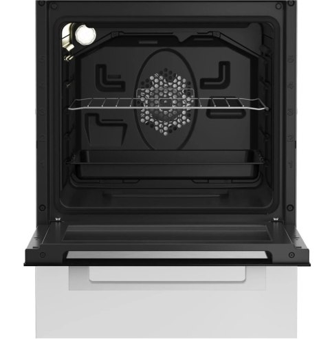 KUCHNIA GAZ ELEKTRYCZ. BEKO FSE52322DWD 55L Steam Shine Ruszty emalia Grill KUCHNIA GAZ ELEKTRYCZ. BEKO FSE52322DWD 55L Steam Shine Ruszty emalia Grill