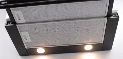 OKAP TELESKOPOWY BEKO HNT62210B 3 poziomy mocy, Oświetlenie Led OKAP TELESKOPOWY BEKO HNT62210B 3 poziomy mocy, Oświetlenie Led