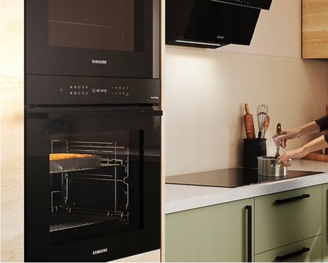 PIEKARNIK SAMSUNG NV7B4225ZAK/U2 Dual Cook 76 L Kataliza Steam Clean Wi-Fi