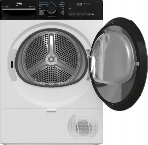 SUSZARKA DO UBRAŃ BEKO B5T692343WBPB 9 kg Inwerter, Steam Refresh