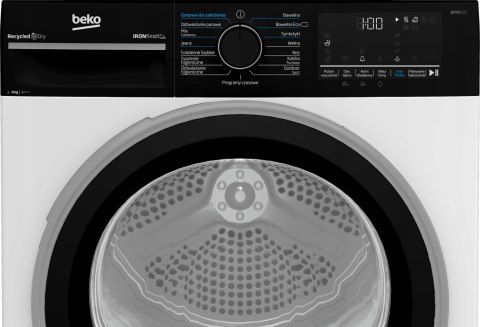 SUSZARKA DO UBRAŃ BEKO B5T692343WBPB 9 kg Inwerter, Steam Refresh