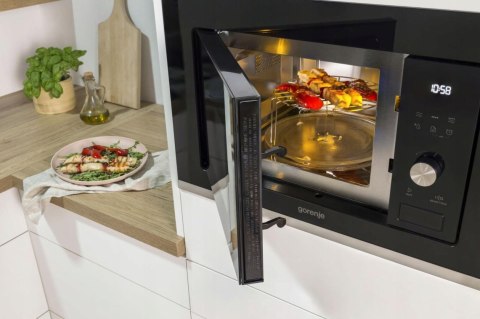 KUCHENKA MIKROFALOWA ZABUDOWA GORENJE BM251SG2WG 25 L Aqua Clean, AUTO menu