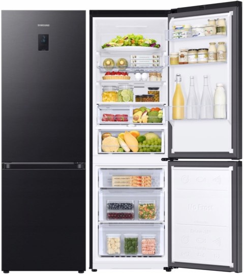LODÓWKA SAMSUNG RB34C675EBN/EF 344 L No Frost Funkcja Power Cool, Wi-Fi