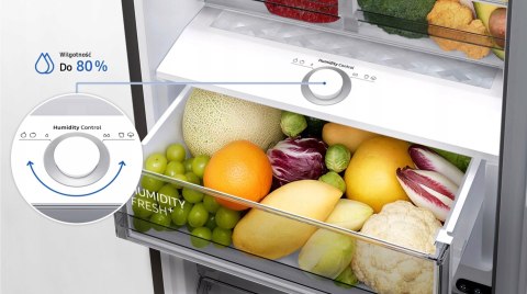 LODÓWKA SAMSUNG RB38C675EB1/EF 390 L No Frost Inverter Power Cool Wi-Fi