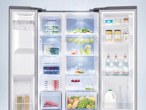 LODÓWKA SIDE BY SIDE SAMSUNG RS62DG5003B1EO 655 L No Frost, Inverter, Wi-Fi