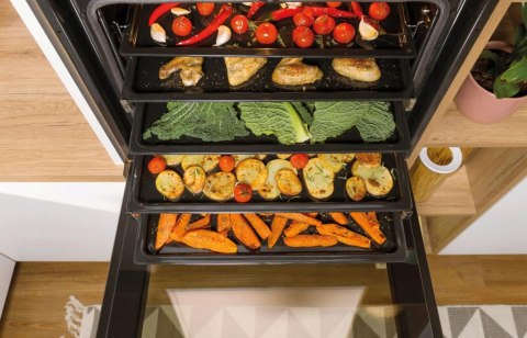 PIEKARNIK DO ZABUDOWY GORENJE BOS6737E06WG 77 L Air Fry Aqua Clean Steam Grill