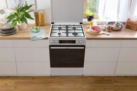 KUCHNIA GAZ-ELEKT GORENJE GK6C5WF 71 L Zapalarka gazu, Aqua Clean, Grill