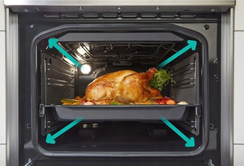 KUCHNIA GAZ-ELEKT GORENJE GK6C5WF 71 L Zapalarka gazu, Aqua Clean, Grill