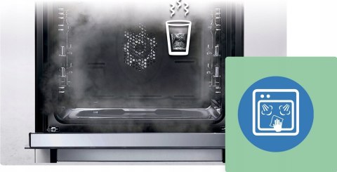 KUCHNIA GAZOWO-ELEKTRYCZNA BEKO FSMT61337DXDT 72 L Steam Shine Zapalarka Grill