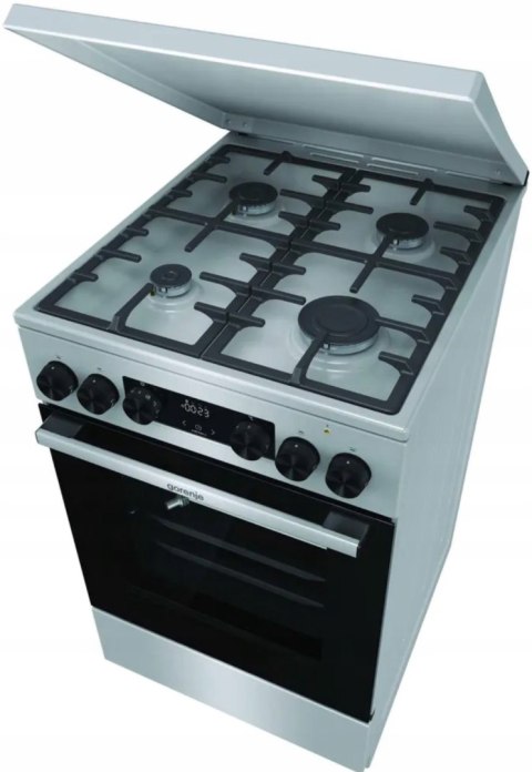 KUCHNIA GAZOWO-ELEKTRYCZNA GORENJE GKS5C71XF 70 L Air Fry Aqua Clean Grill