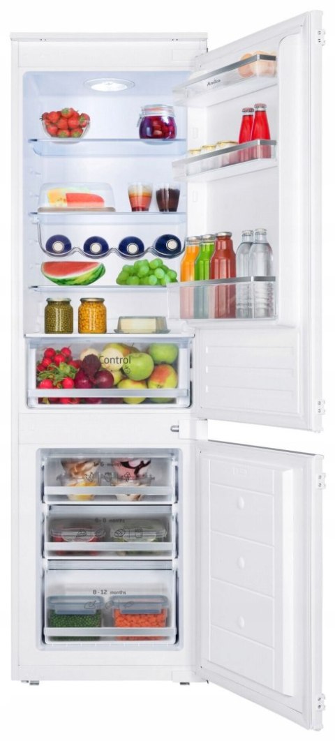 LODÓWKA DO ZABUDOWY AMICA BK3265.4UAA 270 L Frost Control, Oświetlenie LED LODÓWKA DO ZABUDOWY AMICA BK3265.4UAA 270 L Frost Control, Oświetlenie LED