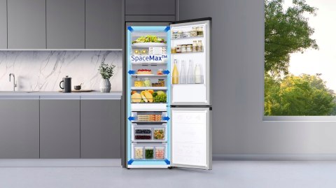 LODÓWKA SAMSUNG RB38C672CWW/EF 390 L Pełny No Frost, Inverter, Wi-Fi