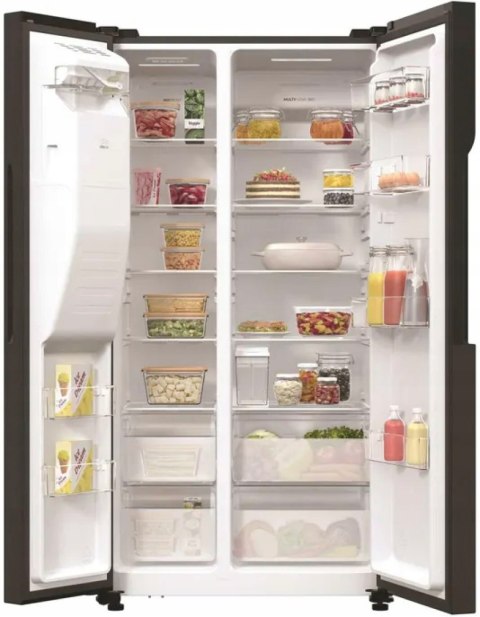 LODÓWKA SIDE BY SIDE GORENJE NRR9185ESBXL 566L NoFrostPlus Dystrybutor Inwe