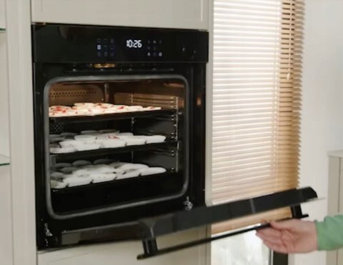 PIEKARNIK DO ZABUDOWY AMICA ED97619VBA+ 77 L Steam Kataliza Soft Close Grill PIEKARNIK DO ZABUDOWY AMICA ED97619VBA+ 77 L Steam Kataliza Soft Close Grill