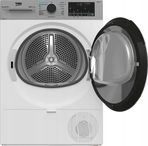 SUSZARKA DO UBRAŃ BEKO B5T69243WSPB 9 kg Steam Refresh Inwerter Opti Sense