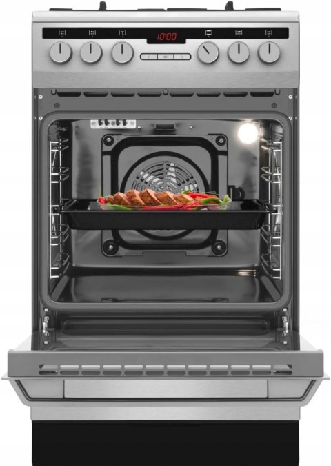 KUCHNIA GAZOWO-ELEKTRYCZNA AMICA 58GEH2.31HZpTaDA(Xx) 65 L Czyszczenie parowe, Grill KUCHNIA GAZOWO-ELEKTRYCZNA AMICA 58GEH2.31HZpTaDA(Xx) 65 L Czyszczenie parowe, Grill