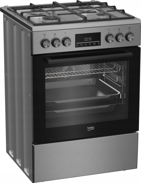 KUCHNIA GAZOWO-ELEKTRYCZNA BEKO FBM62330GXTN 72 L Steam Shine, Grill KUCHNIA GAZOWO-ELEKTRYCZNA BEKO FBM62330GXTN 72 L Steam Shine, Grill