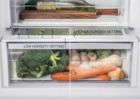 LODÓWKA ELECTROLUX LRS3DE39W 395 L Funkcja Action Cool, Oświetlenie LED
