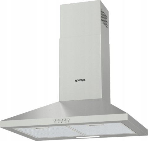 OKAP KOMINOWY GORENJE WHC629E4X 450 m³/h Oświetlenie LED, Aluminiowy filtr OKAP KOMINOWY GORENJE WHC629E4X 450 m³/h Oświetlenie LED, Aluminiowy filtr