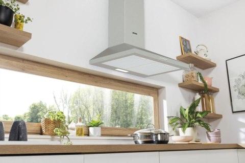 OKAP KOMINOWY GORENJE WHC629E4X 450 m³/h Oświetlenie LED, Aluminiowy filtr OKAP KOMINOWY GORENJE WHC629E4X 450 m³/h Oświetlenie LED, Aluminiowy filtr