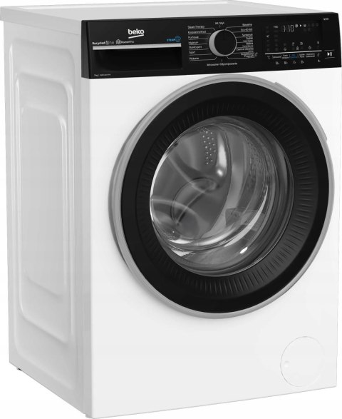 PRALKA BEKO B3WFU57415WBPB 7 kg 1400 obr Inwerter, Steam Cure, Wi-Fi