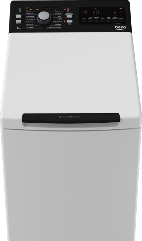 PRALKA BEKO BTL1WFP10724PL TOP 7 kg 1200 obr Inverter