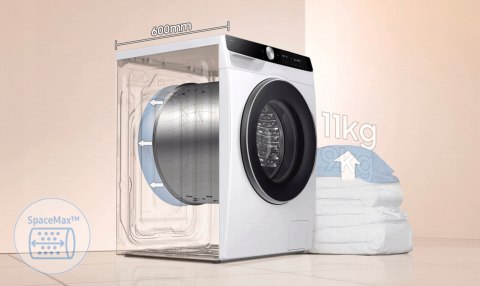 PRALKA SAMSUNG WW11DG6B85LKU4 11 kg 1400 obr/min Inverter, Steam, Wi-Fi