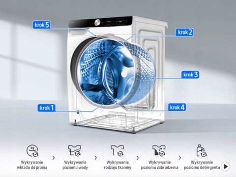 PRALKA SAMSUNG WW11DG6B85LKU4 11 kg 1400 obr/min Inverter, Steam, Wi-Fi