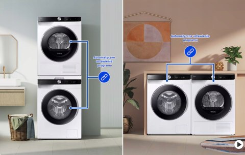 PRALKA SAMSUNG WW90DG6U25LKU4 9 kg 1400 obr/min Inverter Steam Wi-Fi
