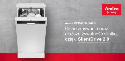 ZMYWARKA WOLNOSTOJĄCA AMICA DFM41E6QWMG 9L 10kpl Steam Power Hot Air Drying ZMYWARKA WOLNOSTOJĄCA AMICA DFM41E6QWMG 9L 10kpl Steam Power Hot Air Drying