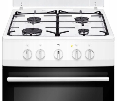KUCHNIA GAZOWA AMICA 57GGH4.23ZpP(W) 70 L Easy Clean, Grill