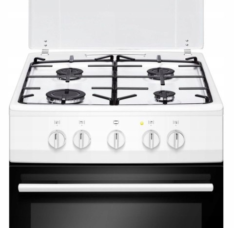 KUCHNIA GAZOWA AMICA 57GGH4.23ZpP(W) 70 L Easy Clean, Grill
