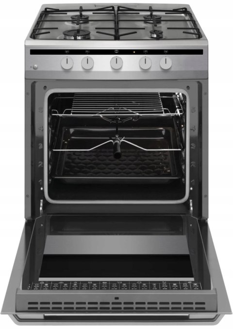KUCHNIA GAZOWA AMICA 618GGD4.33HZPFQ(XX) 64 L Easy Clean, Grill