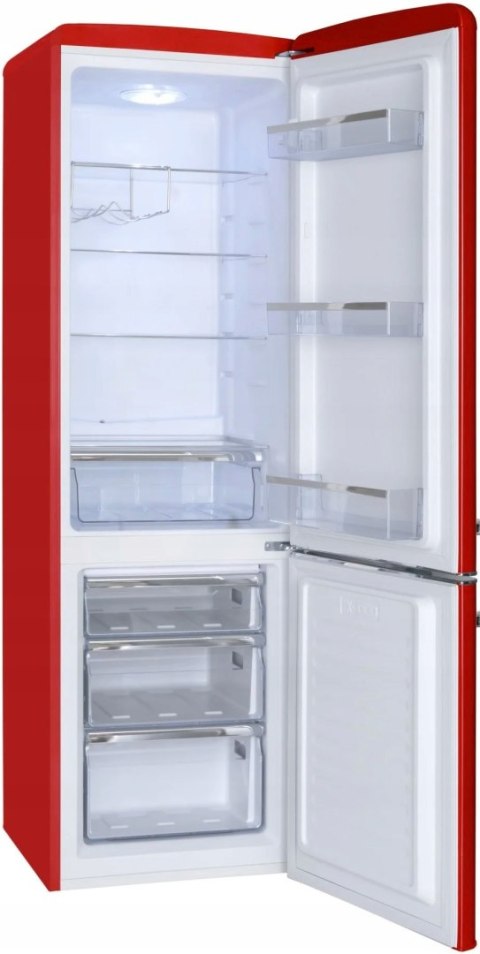 LODÓWKA AMICA FK2965.3RAA RETRO 244 L Slim Size, Safety Glass LODÓWKA AMICA FK2965.3RAA RETRO 244 L Slim Size, Safety Glass