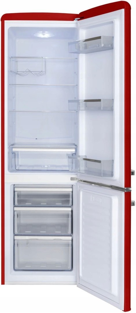 LODÓWKA AMICA FK2965.3RAA RETRO 244 L Slim Size, Safety Glass LODÓWKA AMICA FK2965.3RAA RETRO 244 L Slim Size, Safety Glass