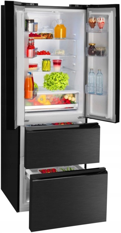 LODÓWKA AMICA FY3269.6DFBX 357 L Total No Frost, Nano Fresh, Inwerter