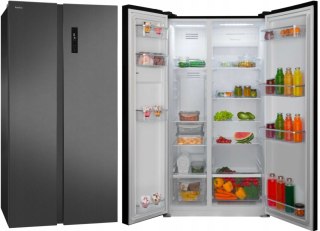 LODÓWKA SIDE BY SIDE AMICA FY5119.3DFBX 562L TotalNoFrost Inwerter IceMaker