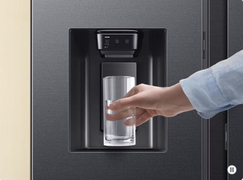 LODÓWKA SIDE BY SIDE SAMSUNG RS80F64KEFEO 640 L No Frost, Inverter, Wi-Fi