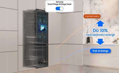 LODÓWKA DO ZABUDOWY SAMSUNG BRB70F26DEF0EO 267 L No Frost Power Freeze Wi-Fi