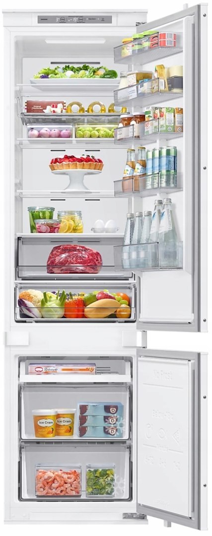 LODÓWKA DO ZABUDOWY SAMSUNG BRB70F30AES0EO 298 L No Frost Power Cool Wi-Fi