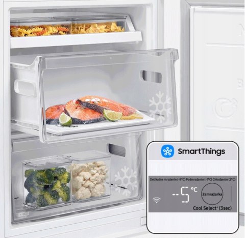 LODÓWKA DO ZABUDOWY SAMSUNG BRB70F30AES0EO 298 L No Frost Power Cool Wi-Fi