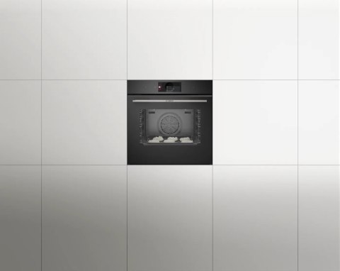 PIEKARNIK DO ZABUDOWY BOSCH HBF153BB0 66 L Eco Clean Direct, Termoobieg 3D, Grill