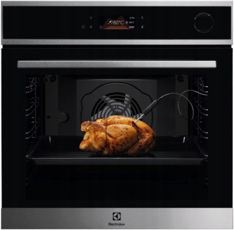 PIEKARNIK ZABUDOWA ELECTROLUX LOC8H39X 72 L Steam Crisp, Termosonda, Grill PIEKARNIK ZABUDOWA ELECTROLUX LOC8H39X 72 L Steam Crisp, Termosonda, Grill