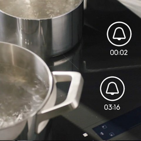 PŁYTA CERAMICZNA DO ZABUDOWY ELECTROLUX LHR3233CK Funkcja Clever Heat