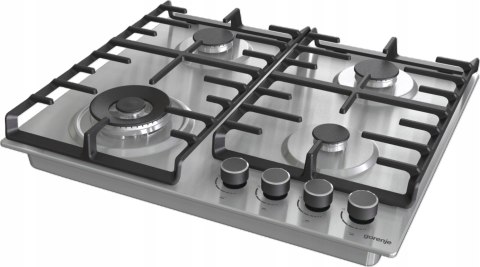 PŁYTA GAZOWA DO ZABUDOWY GORENJE GW642ABX Żeliwne ruszty Zapalarka Big Surface Wok