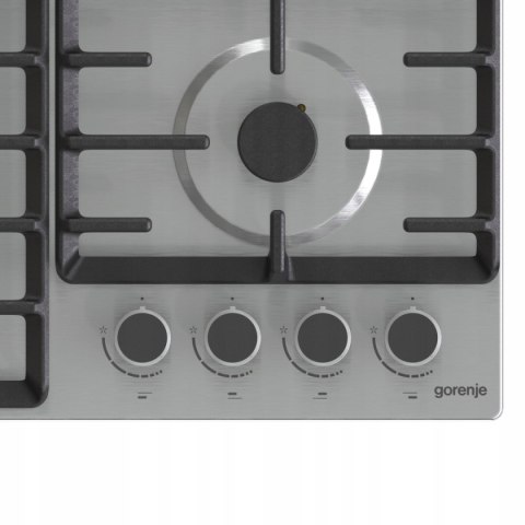 PŁYTA GAZOWA DO ZABUDOWY GORENJE GW642ABX Żeliwne ruszty Zapalarka Big Surface Wok