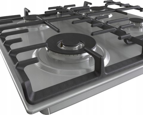 PŁYTA GAZOWA DO ZABUDOWY GORENJE GW642ABX Żeliwne ruszty Zapalarka Big Surface Wok