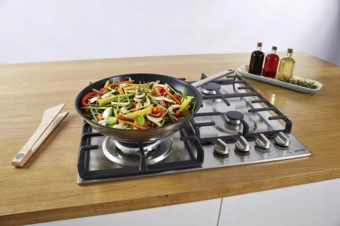 PŁYTA GAZOWA DO ZABUDOWY GORENJE GW642ABX Żeliwne ruszty Zapalarka Big Surface Wok
